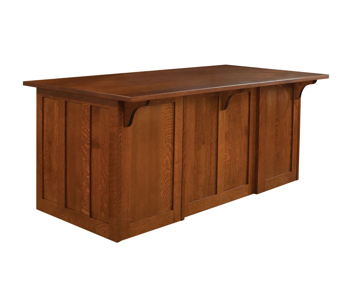 72" Mission Executive Desk - Image 2
