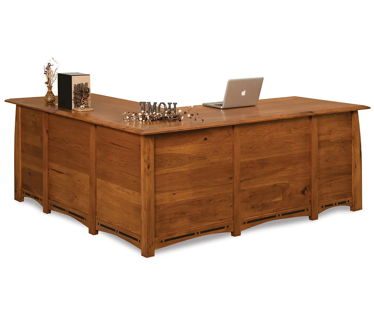 Boulder Creek L Desk - 78"W - Image 3