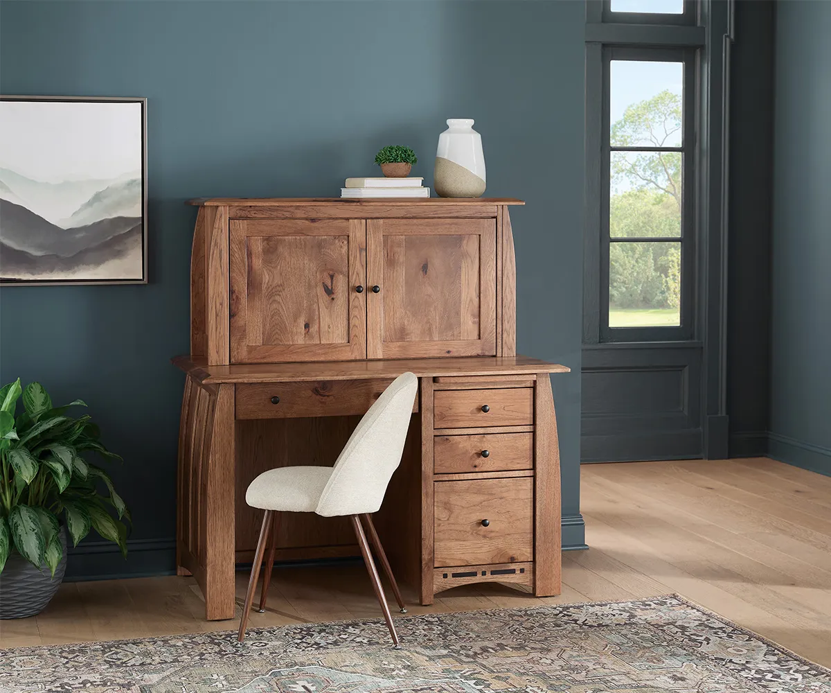 Boulder Creek Desk With Hutch - Image 3